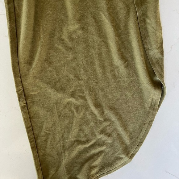 NWOT Matilda Jane Olive Side Slit SPRING THING Pull On Casual Pant / Small - Picture 5 of 11